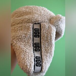 UGG white trapper hat